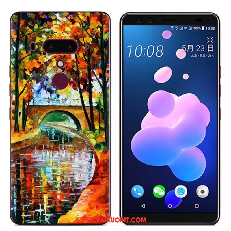 Htc U12+ Kuoret Kotelo Pehmeä Neste Puhelimen, Htc U12+ Kuori Luova Maalaus