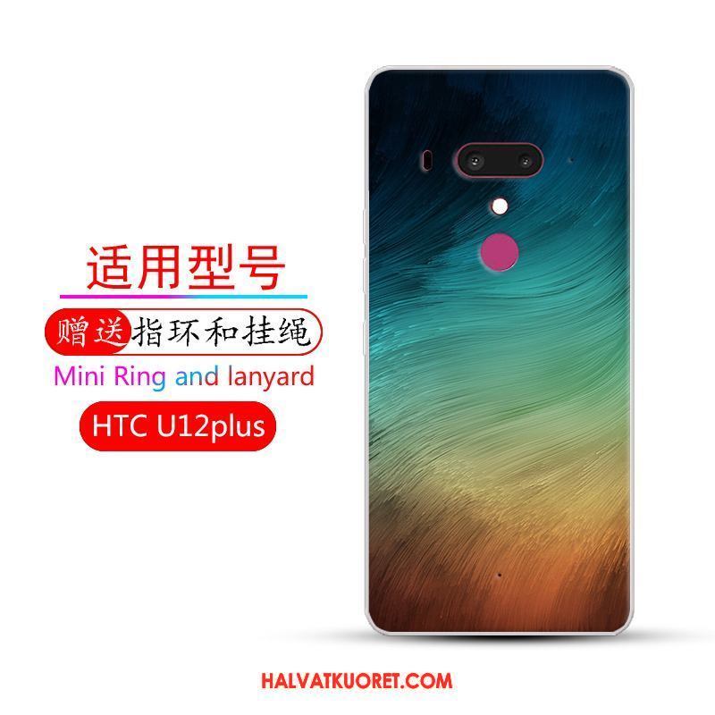 Htc U12+ Kuoret Murtumaton Väri Sininen, Htc U12+ Kuori Kotelo Trendi