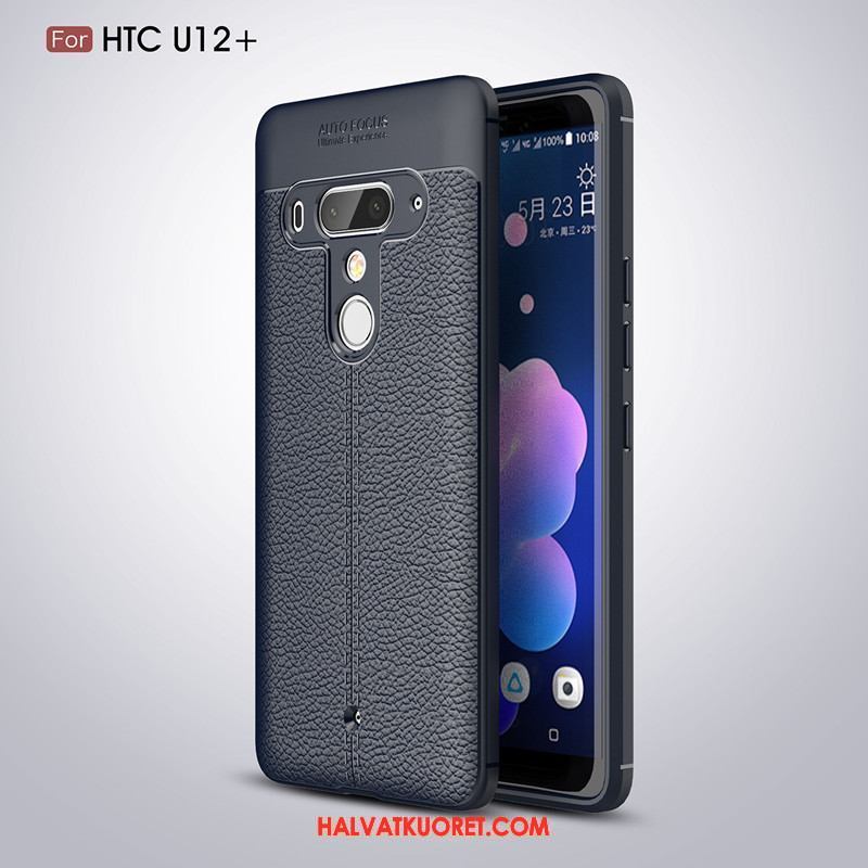 Htc U12+ Kuoret Pesty Suede Ultra Murtumaton, Htc U12+ Kuori Yksinkertainen Kotelo