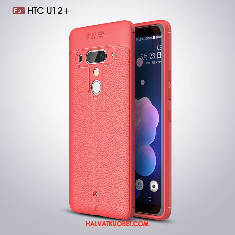 Htc U12+ Kuoret Pesty Suede Ultra Murtumaton, Htc U12+ Kuori Yksinkertainen Kotelo