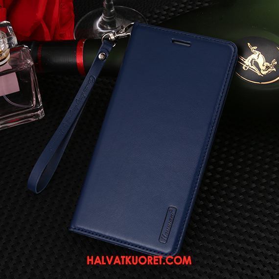 Htc U12+ Kuoret Suojaus Aito Nahka, Htc U12+ Kuori Punainen Silikoni