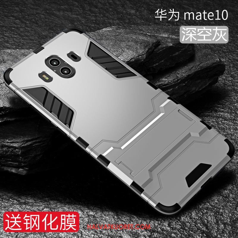 Huawei Mate 10 Kuoret Murtumaton Silikoni Musta, Huawei Mate 10 Kuori Suojaus