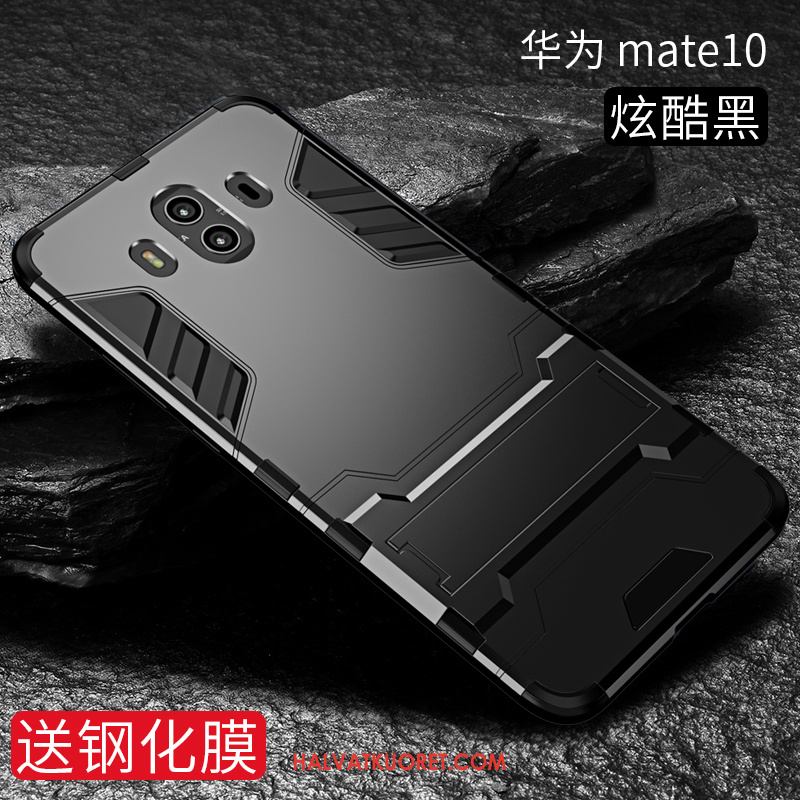 Huawei Mate 10 Kuoret Murtumaton Silikoni Musta, Huawei Mate 10 Kuori Suojaus