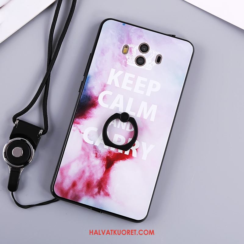 Huawei Mate 10 Kuoret Pehmeä Neste Ripustettavat Koristeet, Huawei Mate 10 Kuori Puhelimen Musta