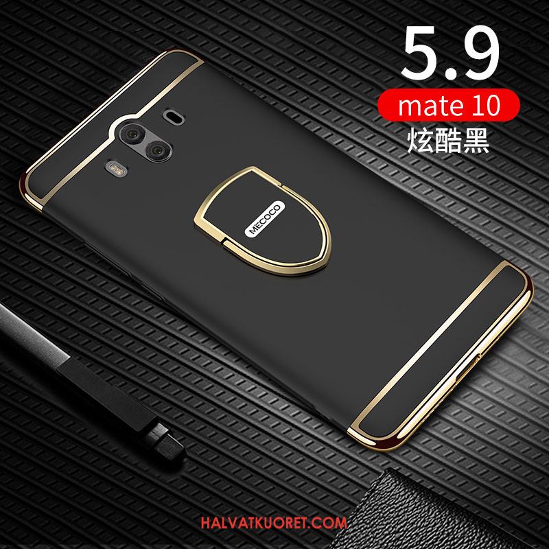 Huawei Mate 10 Kuoret Pesty Suede Kova, Huawei Mate 10 Kuori Musta Puhelimen