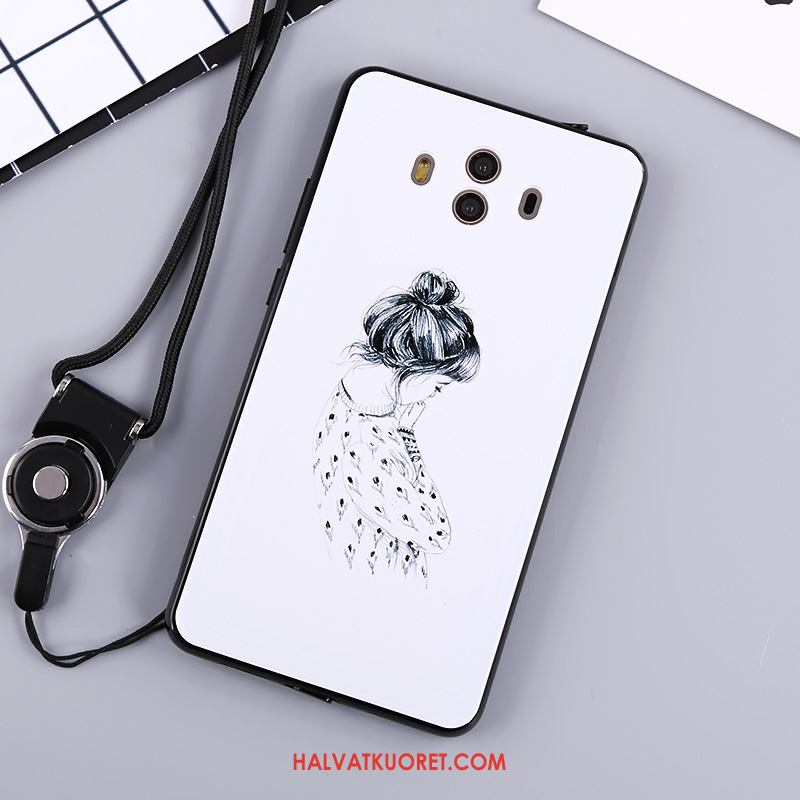Huawei Mate 10 Kuoret Puhelimen Pinkki Pehmeä Neste, Huawei Mate 10 Kuori Musta