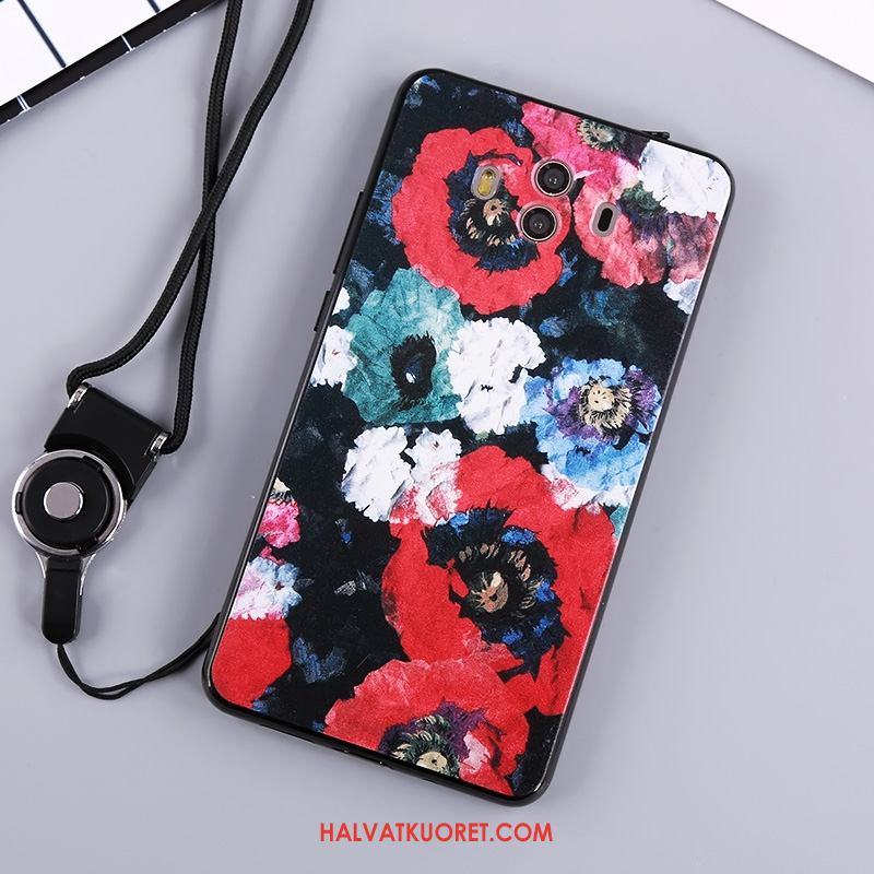 Huawei Mate 10 Kuoret Puhelimen Pinkki Pehmeä Neste, Huawei Mate 10 Kuori Musta