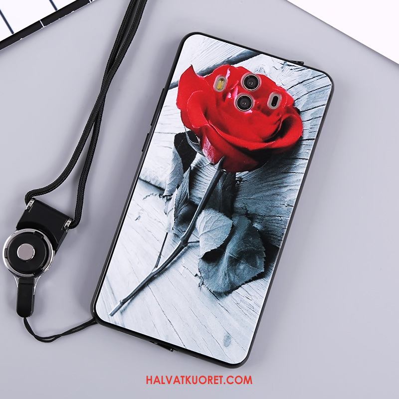 Huawei Mate 10 Kuoret Puhelimen Pinkki Pehmeä Neste, Huawei Mate 10 Kuori Musta
