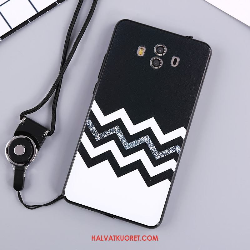 Huawei Mate 10 Kuoret Puhelimen Pinkki Pehmeä Neste, Huawei Mate 10 Kuori Musta