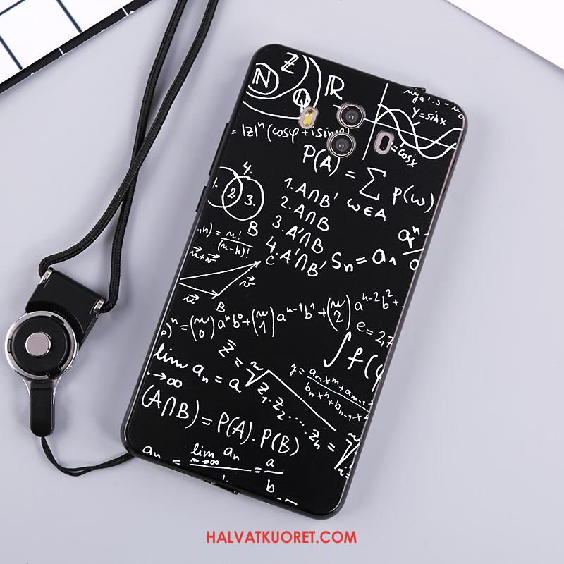 Huawei Mate 10 Kuoret Puhelimen Pinkki Pehmeä Neste, Huawei Mate 10 Kuori Musta