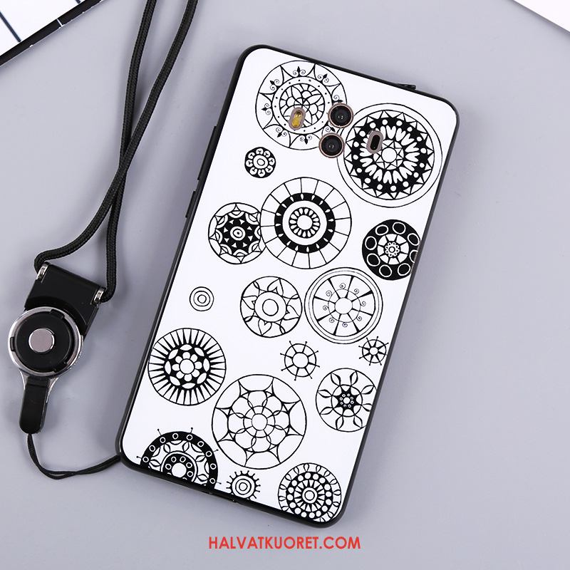 Huawei Mate 10 Kuoret Puhelimen Pinkki Pehmeä Neste, Huawei Mate 10 Kuori Musta