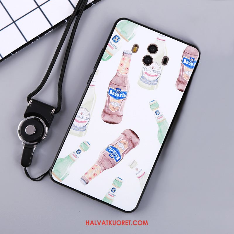 Huawei Mate 10 Kuoret Puhelimen Pinkki Pehmeä Neste, Huawei Mate 10 Kuori Musta
