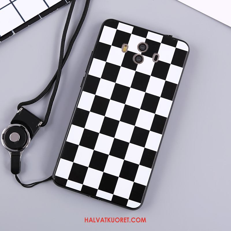 Huawei Mate 10 Kuoret Puhelimen Pinkki Pehmeä Neste, Huawei Mate 10 Kuori Musta