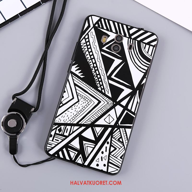 Huawei Mate 10 Kuoret Puhelimen Pinkki Pehmeä Neste, Huawei Mate 10 Kuori Musta
