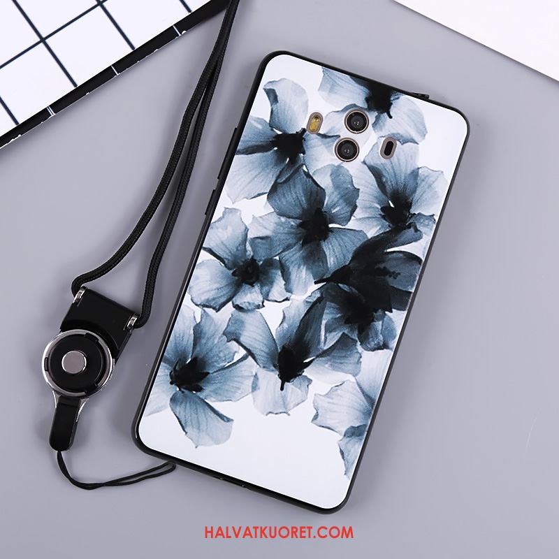 Huawei Mate 10 Kuoret Puhelimen Pinkki Pehmeä Neste, Huawei Mate 10 Kuori Musta