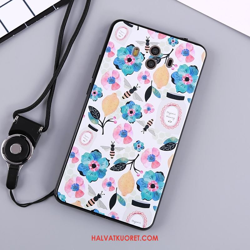 Huawei Mate 10 Kuoret Puhelimen Pinkki Pehmeä Neste, Huawei Mate 10 Kuori Musta