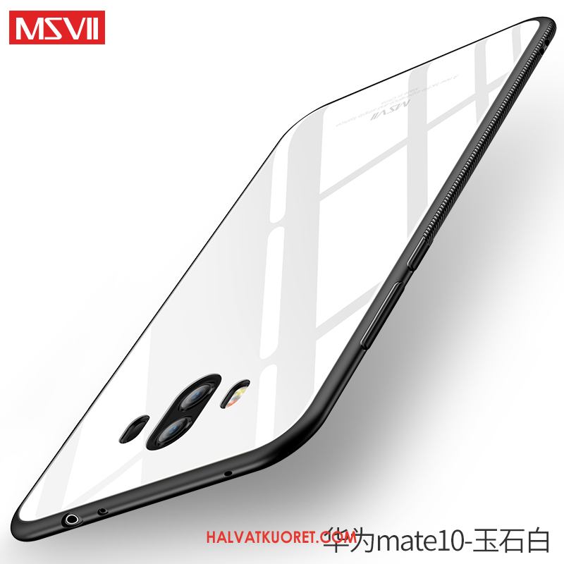 Huawei Mate 10 Kuoret Valkoinen Puhelimen Lasi, Huawei Mate 10 Kuori Suojaus
