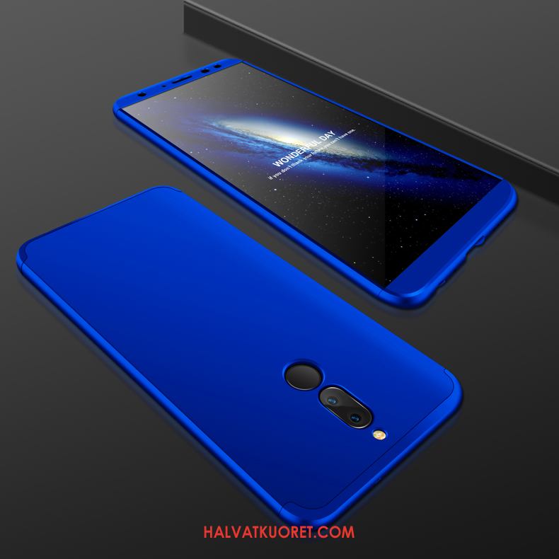 Huawei Mate 10 Lite Kuoret Karkaisu Kova All Inclusive, Huawei Mate 10 Lite Kuori Pesty Suede Niitti