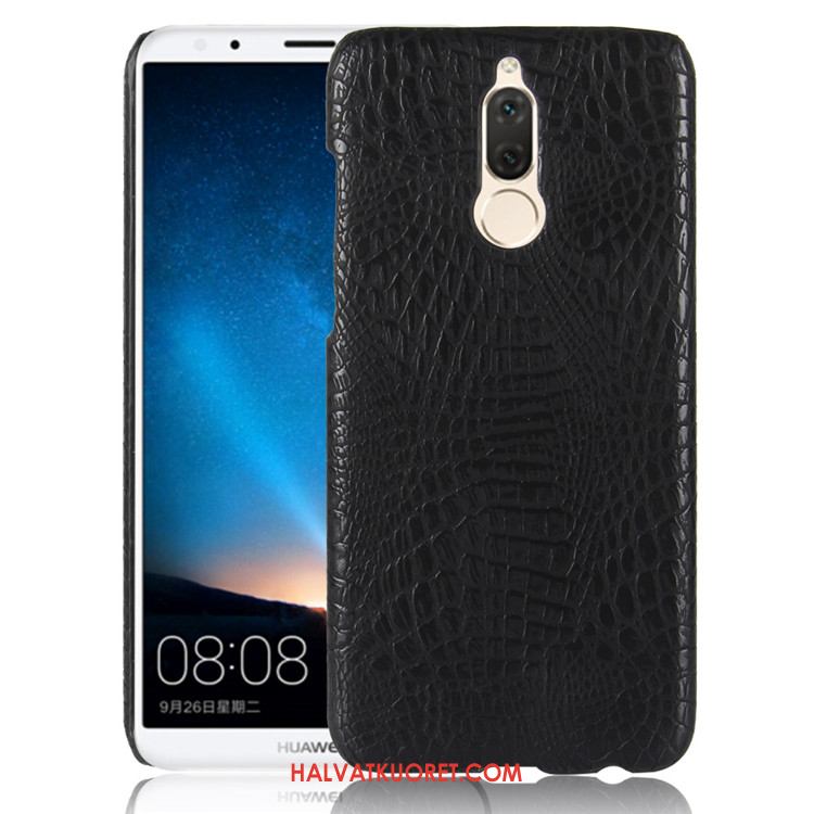 Huawei Mate 10 Lite Kuoret Kotelo Puhelimen Suojaus, Huawei Mate 10 Lite Kuori Nahka Orange