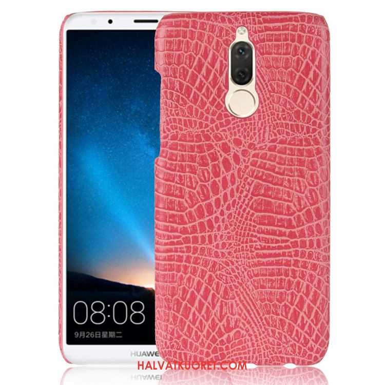 Huawei Mate 10 Lite Kuoret Kotelo Puhelimen Suojaus, Huawei Mate 10 Lite Kuori Nahka Orange