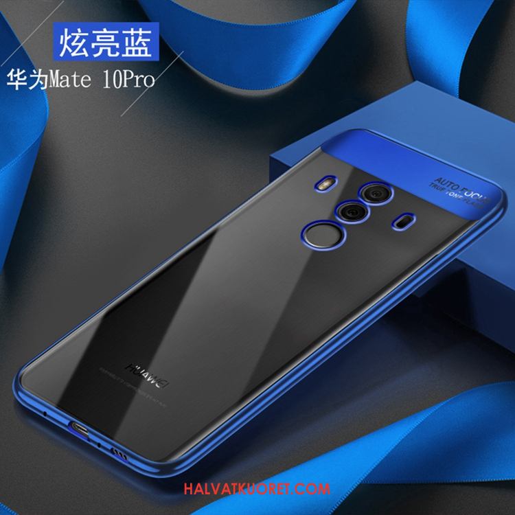 Huawei Mate 10 Pro Kuoret Karkaisu Kulta, Huawei Mate 10 Pro Kuori Pehmeä Neste Sininen