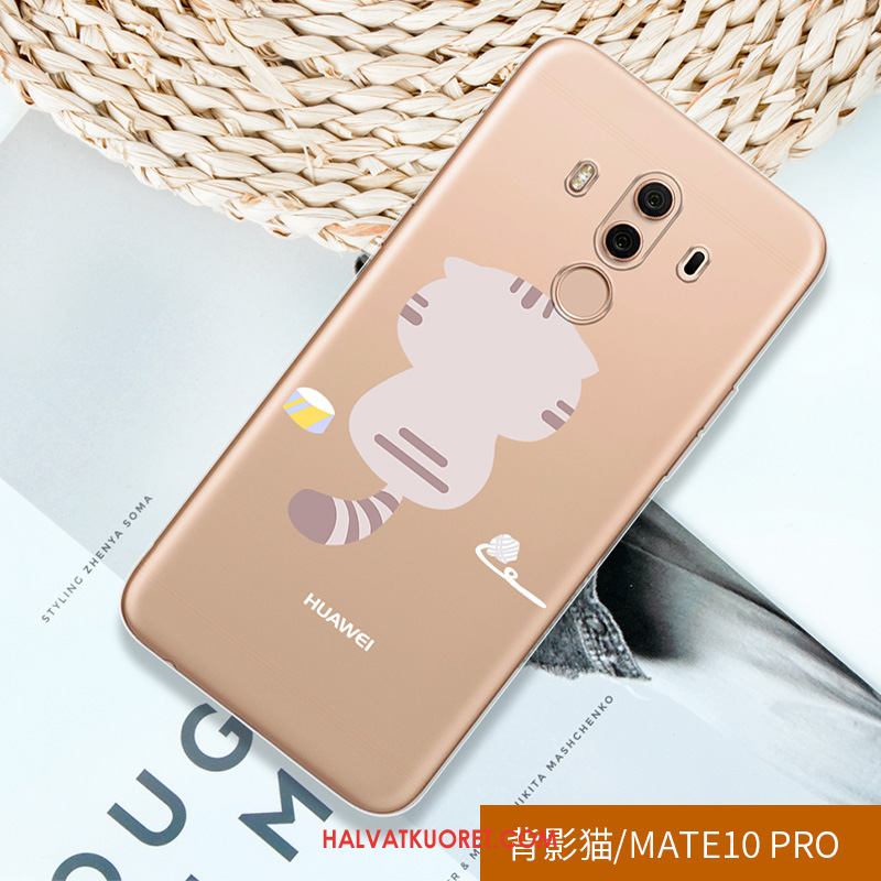 Huawei Mate 10 Pro Kuoret Kotelo Läpinäkyvä, Huawei Mate 10 Pro Kuori Suojaus Pehmeä Neste