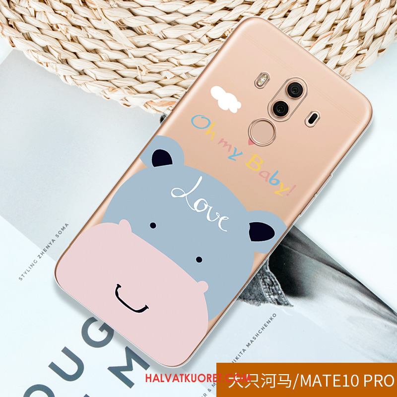 Huawei Mate 10 Pro Kuoret Kotelo Läpinäkyvä, Huawei Mate 10 Pro Kuori Suojaus Pehmeä Neste