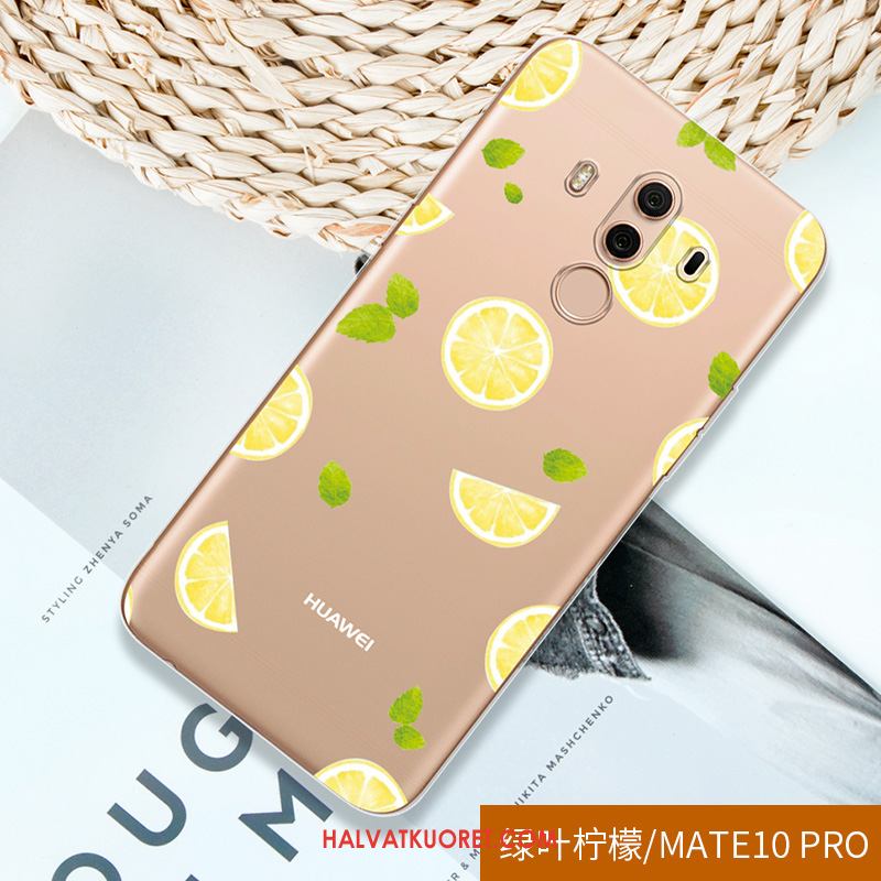 Huawei Mate 10 Pro Kuoret Kotelo Läpinäkyvä, Huawei Mate 10 Pro Kuori Suojaus Pehmeä Neste