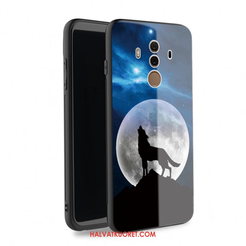 Huawei Mate 10 Pro Kuoret Musta Kova, Huawei Mate 10 Pro Kuori Kotelo Lasi