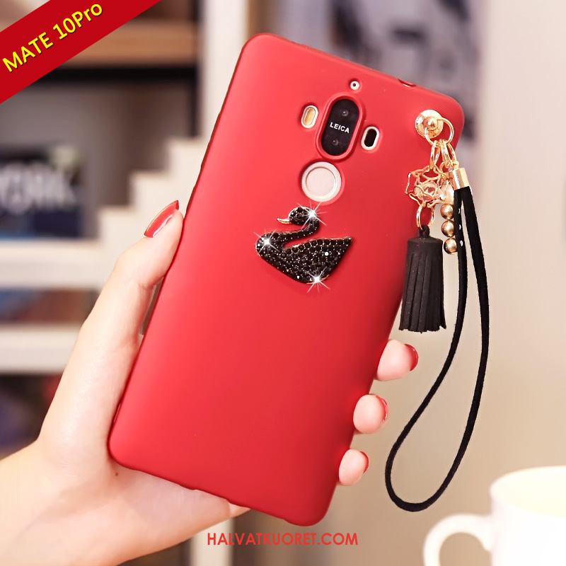 Huawei Mate 10 Pro Kuoret Pehmeä Neste Puhelimen Rhinestone Inlay, Huawei Mate 10 Pro Kuori Kotelo