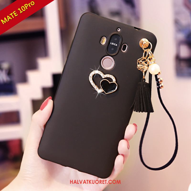 Huawei Mate 10 Pro Kuoret Pehmeä Neste Puhelimen Rhinestone Inlay, Huawei Mate 10 Pro Kuori Kotelo