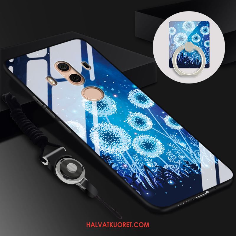 Huawei Mate 10 Pro Kuoret Suojaus Kotelo, Huawei Mate 10 Pro Kuori Musta Lasi