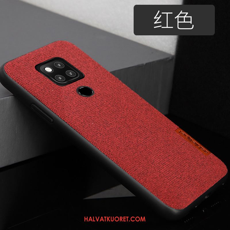 Huawei Mate 20 Kuoret Kotelo Trendi Nahkakotelo, Huawei Mate 20 Kuori Suojaus Musta