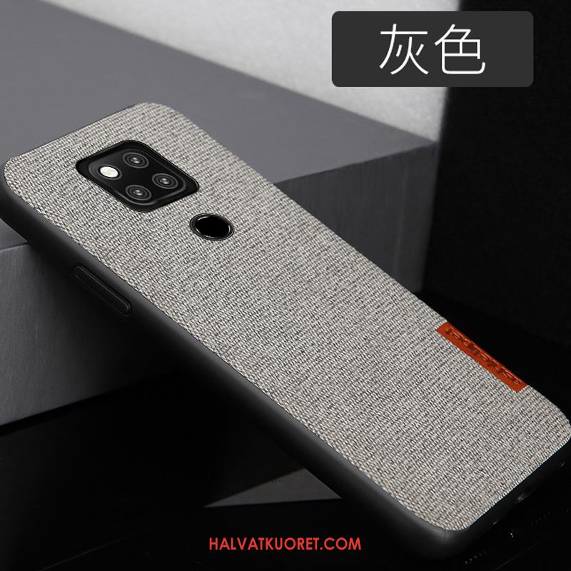 Huawei Mate 20 Kuoret Kotelo Trendi Nahkakotelo, Huawei Mate 20 Kuori Suojaus Musta