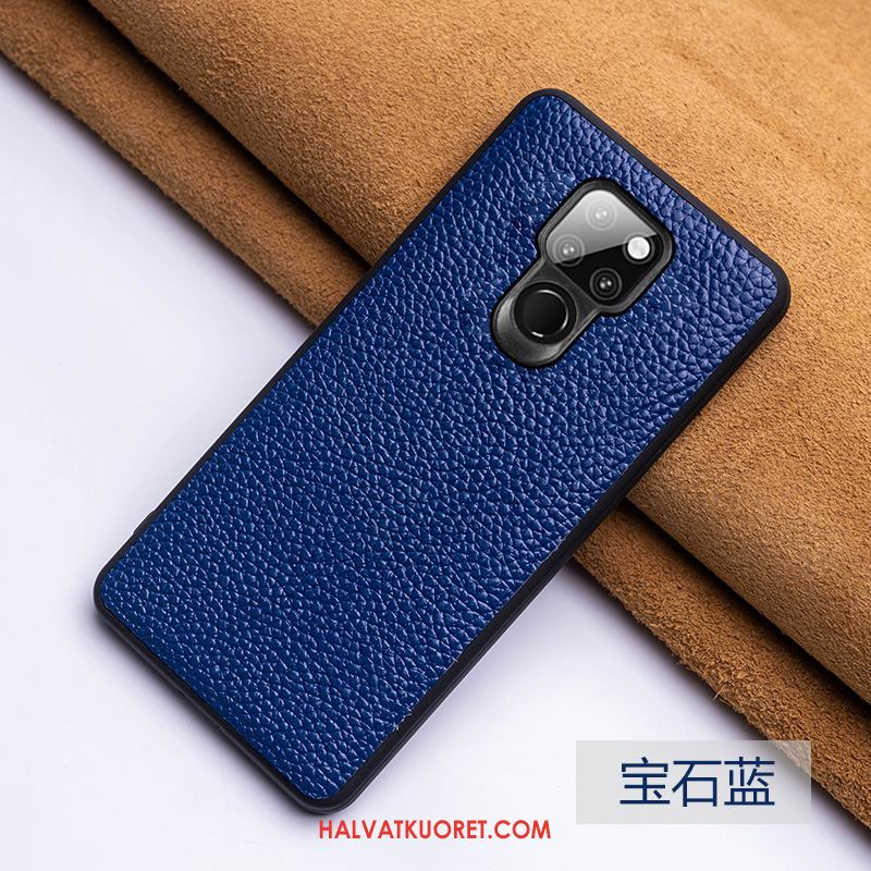 Huawei Mate 20 Kuoret Murtumaton Tummansininen Kotelo, Huawei Mate 20 Kuori Ylellisyys Tide-brändi