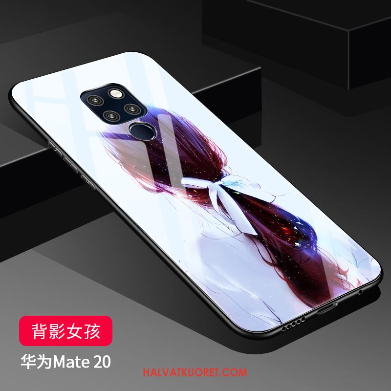 Huawei Mate 20 Kuoret Pesty Suede Luova Kova, Huawei Mate 20 Kuori Violetti Puhelimen