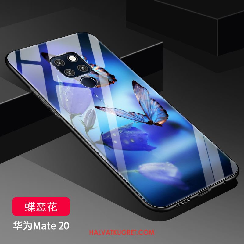 Huawei Mate 20 Kuoret Pesty Suede Luova Kova, Huawei Mate 20 Kuori Violetti Puhelimen