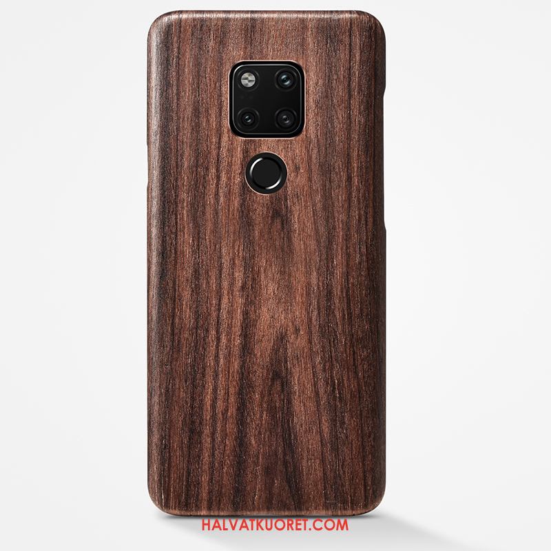 Huawei Mate 20 Kuoret Pesty Suede Puu Puhelimen, Huawei Mate 20 Kuori All Inclusive Musta