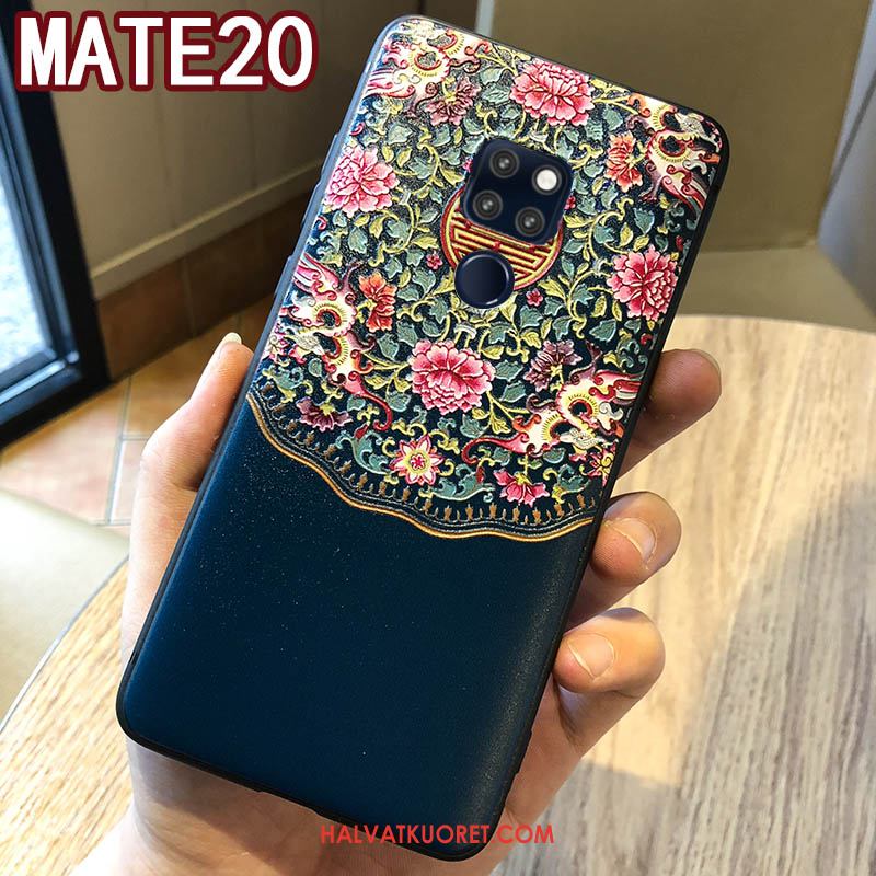 Huawei Mate 20 Kuoret Rengas Ripustettavat Koristeet Musta, Huawei Mate 20 Kuori Luova Suojaus