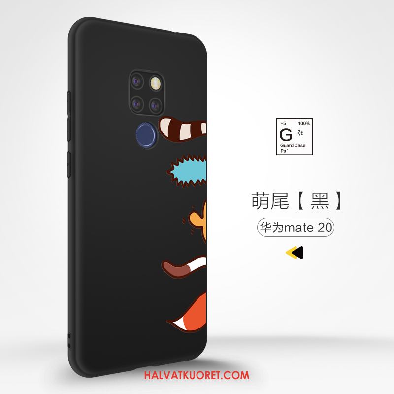 Huawei Mate 20 Kuoret Silikoni Persoonallisuus Pesty Suede, Huawei Mate 20 Kuori Net Red Murtumaton