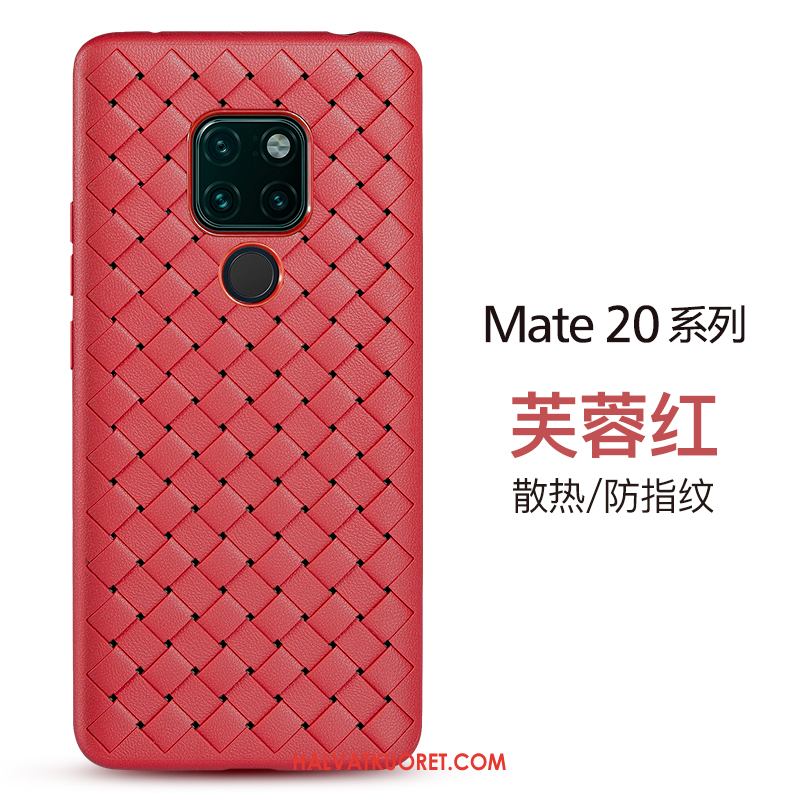 Huawei Mate 20 Kuoret Suojaus Trendi Pesty Suede, Huawei Mate 20 Kuori Persoonallisuus Hengittävä