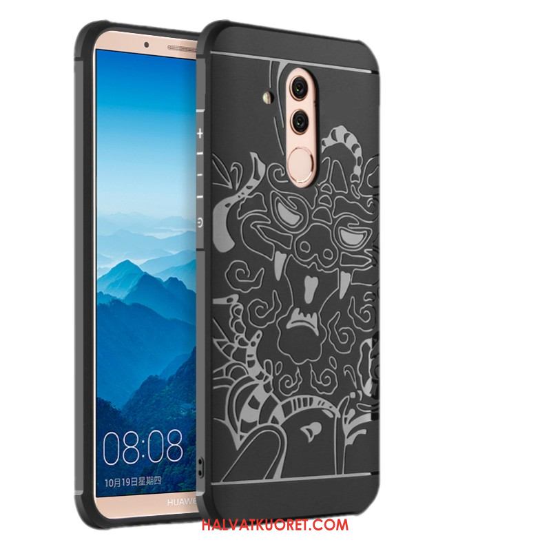 Huawei Mate 20 Lite Kuoret Kohokuviointi Kotelo, Huawei Mate 20 Lite Kuori Suupaltti Murtumaton