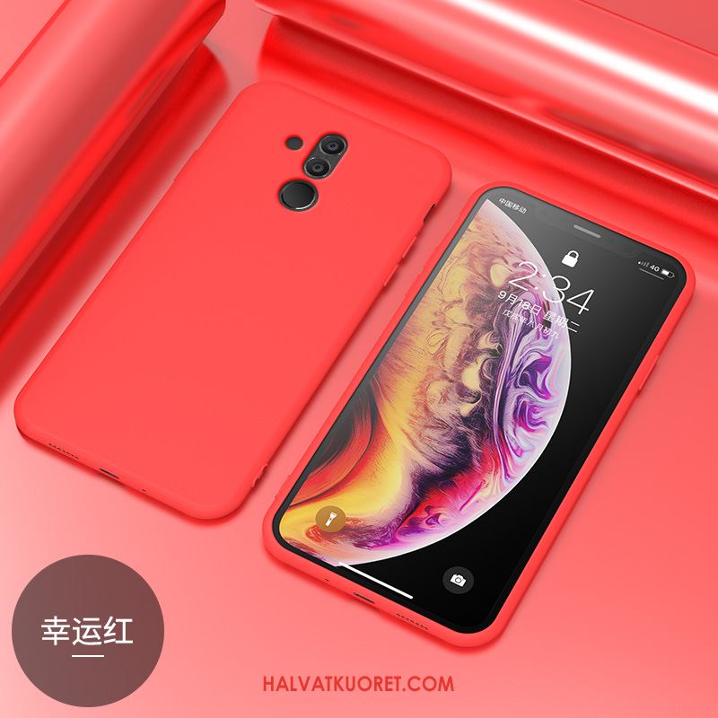 Huawei Mate 20 Lite Kuoret Kotelo Trendi Net Red, Huawei Mate 20 Lite Kuori Murtumaton Silikoni