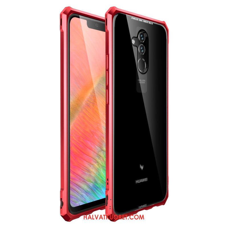 Huawei Mate 20 Lite Kuoret Murtumaton Metalli, Huawei Mate 20 Lite Kuori Läpinäkyvä All Inclusive