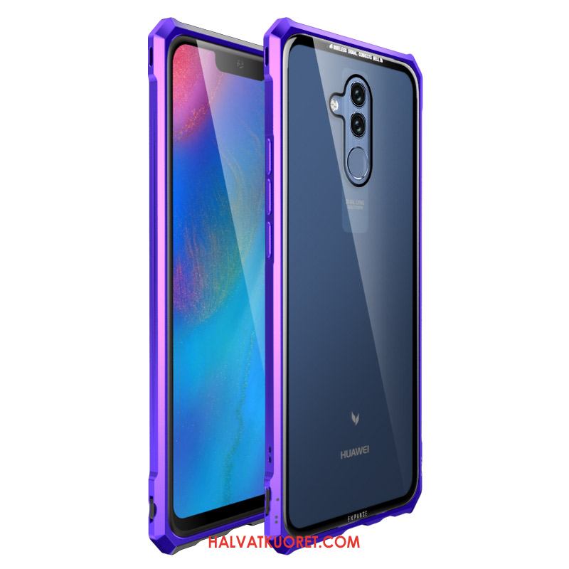 Huawei Mate 20 Lite Kuoret Murtumaton Metalli, Huawei Mate 20 Lite Kuori Läpinäkyvä All Inclusive