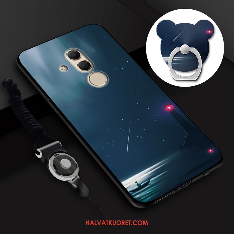 Huawei Mate 20 Lite Kuoret Pehmeä Neste Keltainen Ripustettavat Koristeet, Huawei Mate 20 Lite Kuori All Inclusive