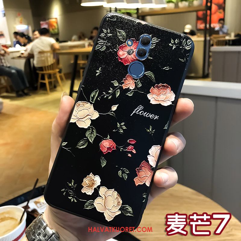 Huawei Mate 20 Lite Kuoret Pesty Suede Kotelo Vihreä, Huawei Mate 20 Lite Kuori Puhelimen Murtumaton