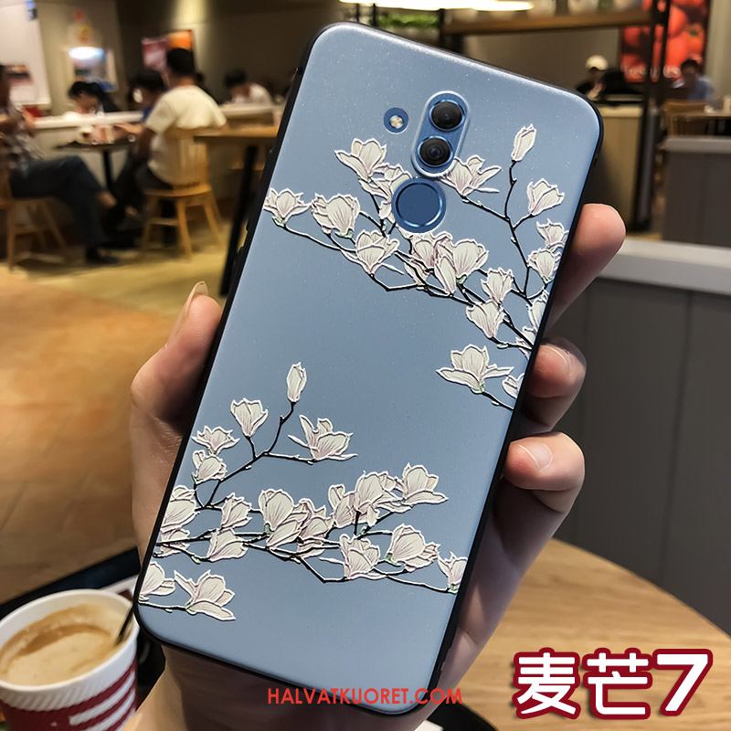 Huawei Mate 20 Lite Kuoret Pesty Suede Kotelo Vihreä, Huawei Mate 20 Lite Kuori Puhelimen Murtumaton