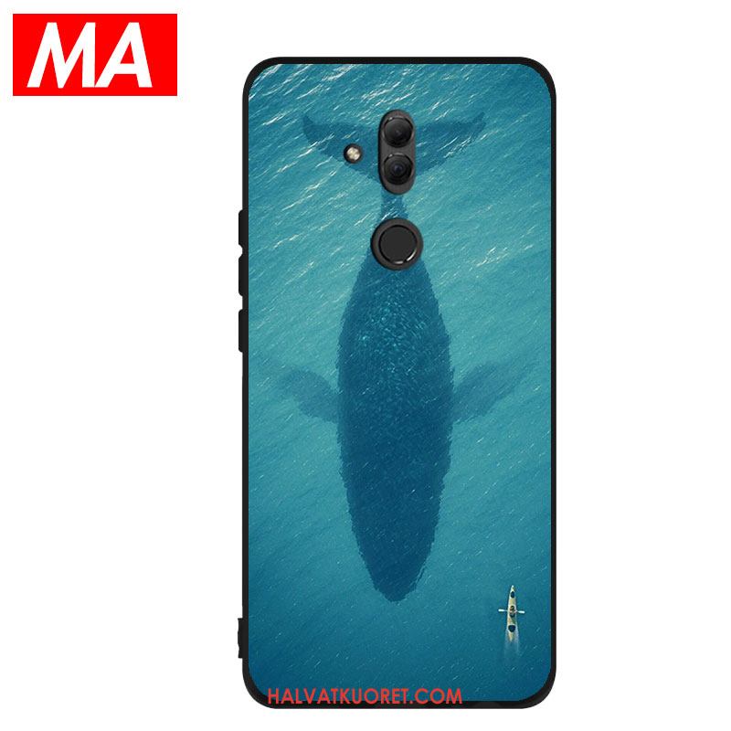 Huawei Mate 20 Lite Kuoret Puhelimen Sininen Pehmeä Neste, Huawei Mate 20 Lite Kuori Suojaus Vihreä