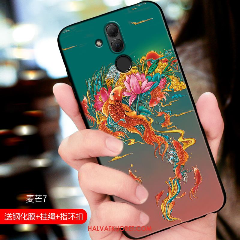 Huawei Mate 20 Lite Kuoret Silikoni Murtumaton Persoonallisuus, Huawei Mate 20 Lite Kuori Sininen